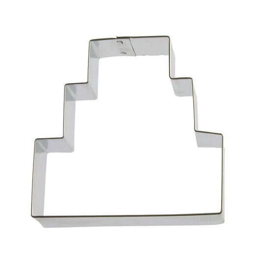 Three Layer Cake Cookie Cutter, 3.5 inch.