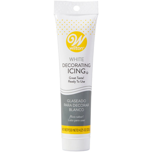 White Ready-to-Use Icing Tube, (4.25 oz.)