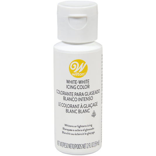 White White Gel Food Coloring, 2 oz.