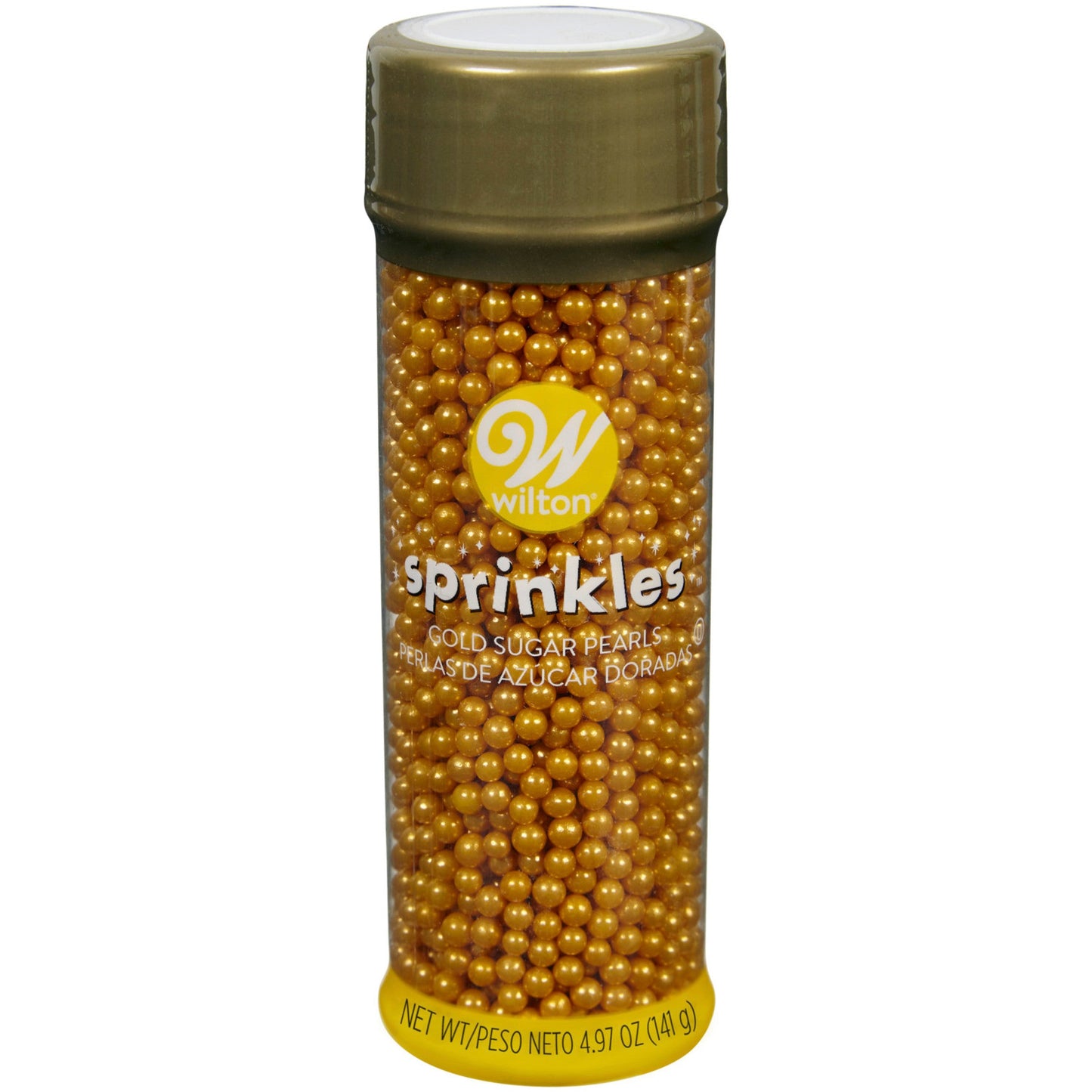 Gold Sugar Pearl Sprinkles (5 oz.)