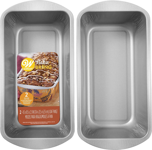 Loaf Tin Set, 4.5"x8.5"x2.5"
