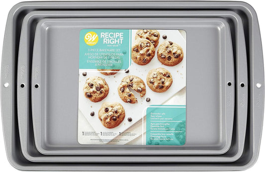 Three Piece Cookie Pan Set